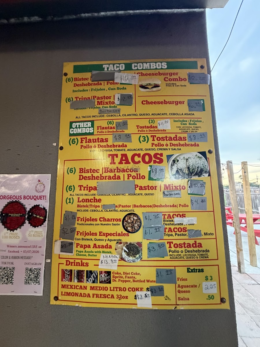 Antojitos Yolys Harlingen Menu - Image 1