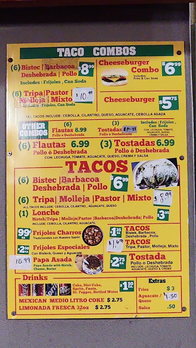 Antojitos Yolys Harlingen Menu - Image 3