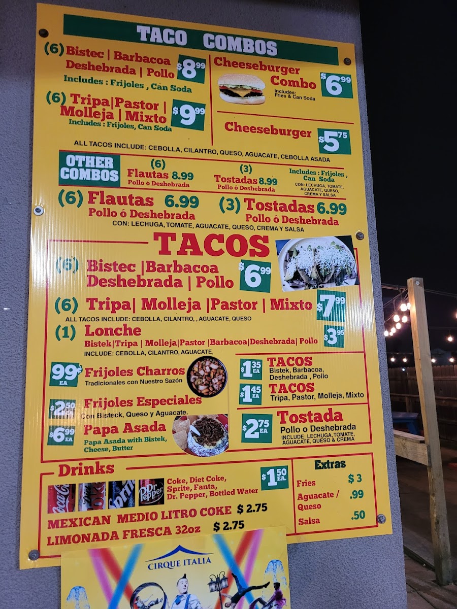 Antojitos Yolys Harlingen Menu - Image 4
