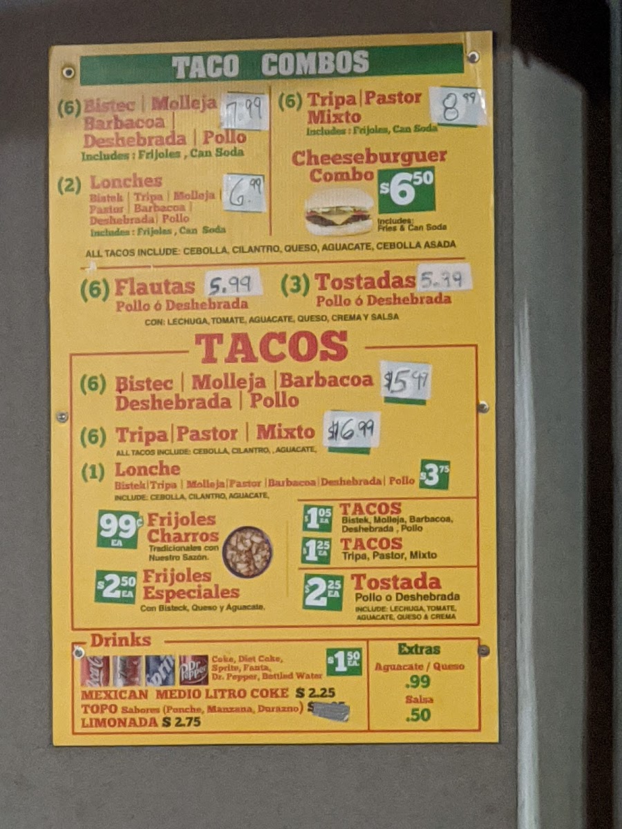 Antojitos Yolys Harlingen Menu - Image 5